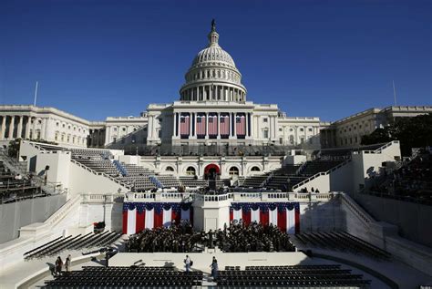 The West Front Of The Us Capitol Is Pictured On The Eve Of The Second