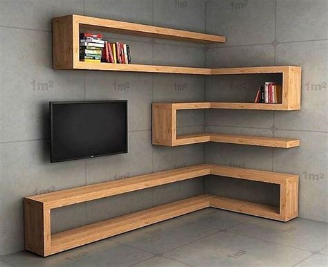 50 Attractive Corner Wall Shelves Design Ideas For Living Room Corner