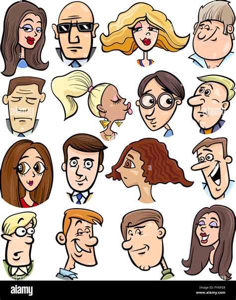 Animated People Faces