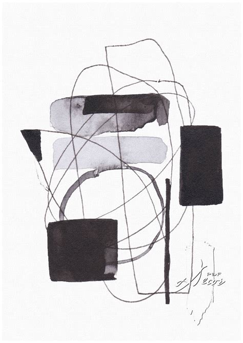Black White Modern Art Art Minimalist Print Abstract Art Etsy Australia