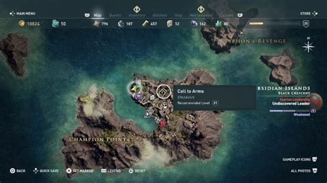 Ac Odyssey Obsidian Islands Side Quests Gamepressure Com