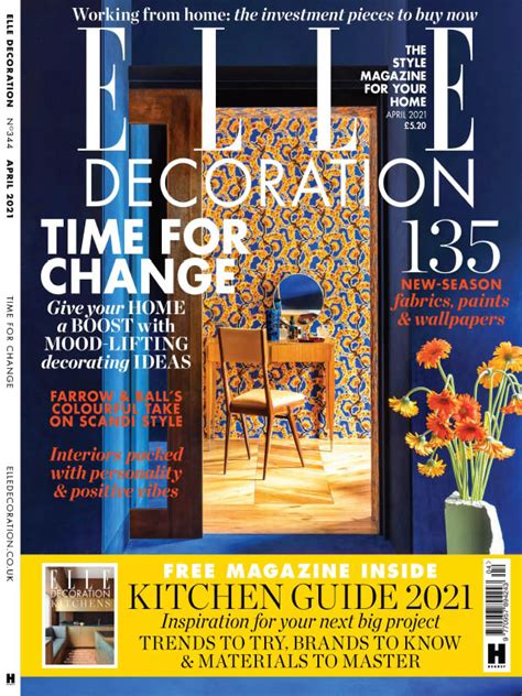 Elle Decoration Uk 042021 Download Pdf Magazines Magazines
