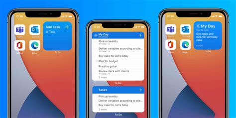 Microsoft To Do Levels Up With New Home Screen Widgets For Iphone And