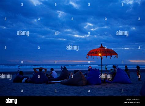 Indonesia Bali Seminyak Beach Stock Photo Alamy
