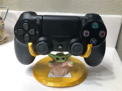 Baby Yoda Star Wars Ps4 Controller Stand Etsy
