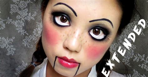 Easy And Simple Halloween Makeup That Requires Concealer Eyeliner And Lipstick Turn Yoursel