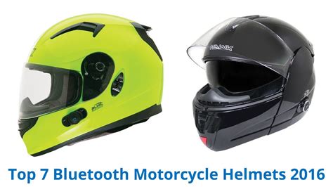 Best bluetooth motorcycle helmets review of 2021. 7 Best Bluetooth Motorcycle Helmets 2016 - YouTube