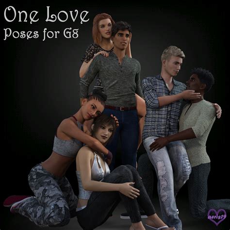 One Love Poses For Genesis 8 Couples 3d Figure Assets Aeris19