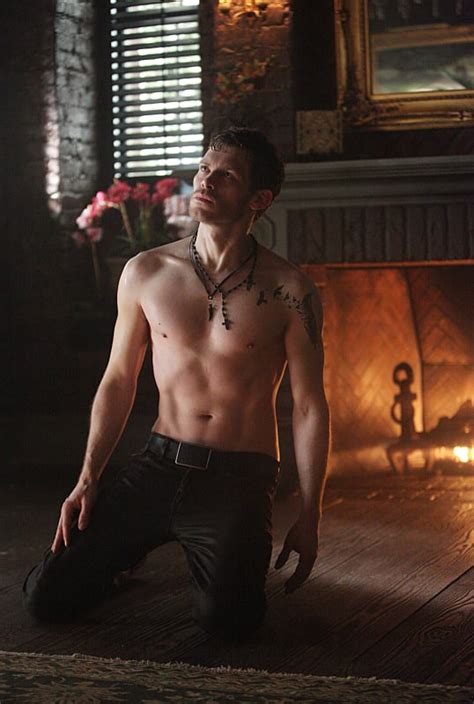 When Klaus Gets Down On His Knees And We Pleaded For Mercy The Vampire Diaries Shirtless