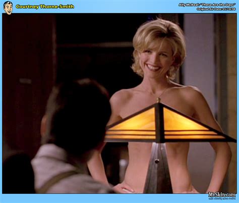 Naked Courtney Thorne Smith In Ally McBeal
