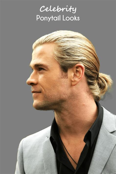 Celebrity Ponytail Hairstyles Men Should Try 2020 Mens Hairstyle 2020