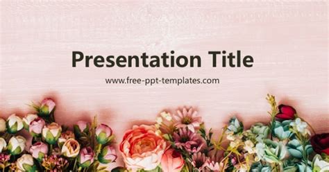 Flowers Powerpoint Template