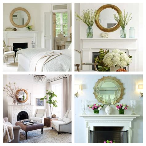 Mirror, Mirror on the Wall: 8 Fireplace Decorating Ideas | Delightfully Noted