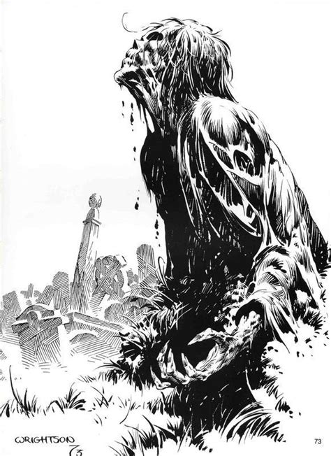 Pin By Asher Bowers On Ink Zombie Drawings Zombie Art Bernie Wrightson