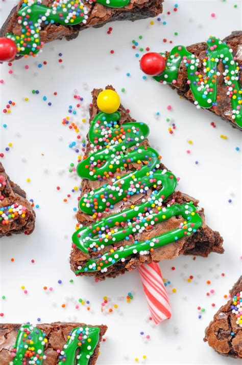 Your kids will love being able to give. Kara's Party Ideas Brownie Christmas Trees Recipe + Holiday Cleanup Made Easy | Kara's Party Ideas