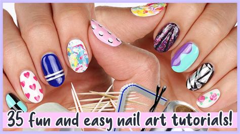 New Nail Designs Easy And Fun Nails Art Compilation Using Household Items