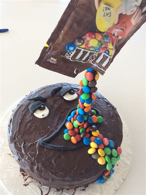 Mandm Smarties Cake Monster Giant Suspended Kindergeburtstag Kinder