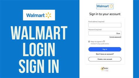 Walmart Login 2021 Walmart Login Sign In Step By Step Tutorial Youtube