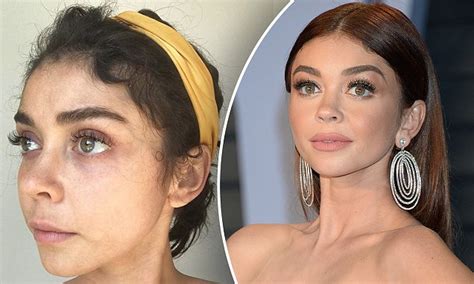 Sarah Hyland Celebrates Her Inner Beauty With Makeup Free Selfie