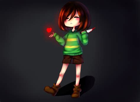 Chara From Undertale All Video Games Undertale Art Frisk Underswap