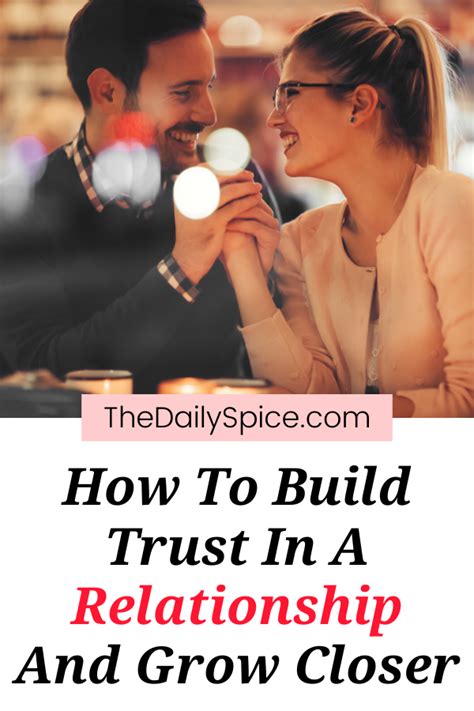 10 Ways To Build Trust In A Relationship The Daily Spice