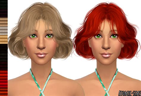 Wingssims Es0916 Fluffy Short Curly Hair Retexture Mesh Needed The