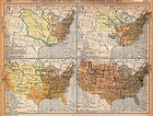 1Up Travel - Historical Maps of United States.The Organization of ...