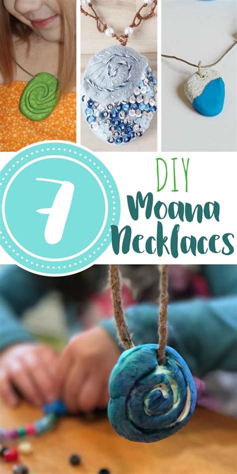 So keep doing that washing your hands thing. 7 DIY Moana Necklaces Kids Will Love to Make - Views From a Step Stool