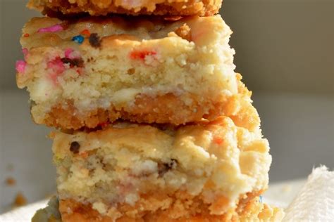 Loaded Cream Cheese Cookie Bars With Animal Cookie Crust