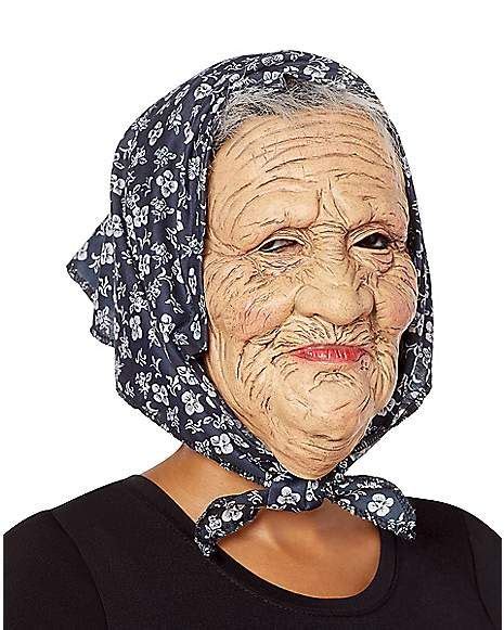 Grandma Half Mask Forever Halloween