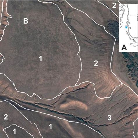 Location Map Of The Basins Of The Upper Lena A Angara B Selenga