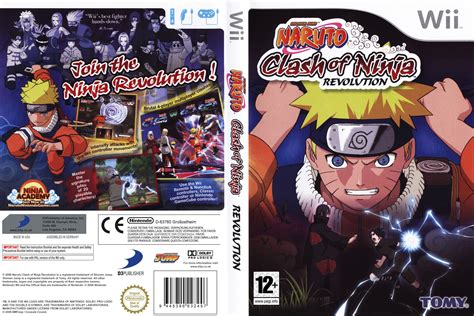 Naruto Clash Of Ninja Revolution Ntsc Wii Full Wii Covers Cover