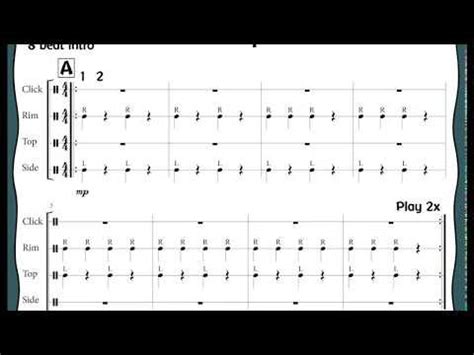 Regular noteheads are the center of the bucket, x's are stick clicks download and print in pdf or midi free sheet music for clapping music by steve reich arranged by bencarter for hand clap (mixed duet). Easy Bucket Drumming is a collection of fun and upbeat arrangements for students age six and ...