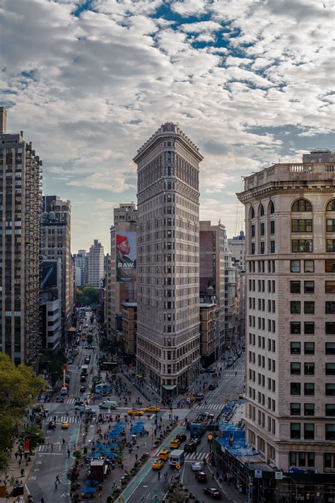 Flatiron Building In New York City Iconic Building Located In Midtown
