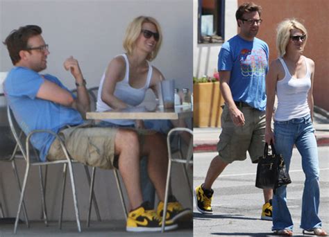Pictures Of January Jones And Jason Sudeikis On A Lunch Date In La