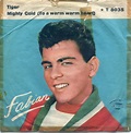Fabian - Tiger / Mighty Cold (To A Warm Warm Heart) (1959, Multicolor ...