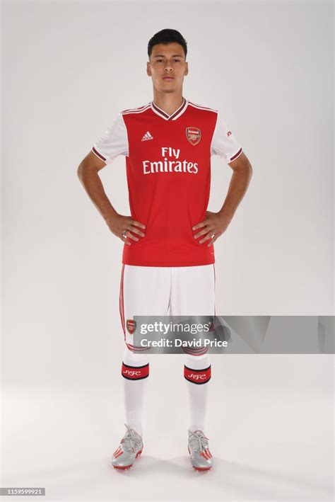 arsenal s latest signing gabriel martinelli at london colney on july news photo getty images