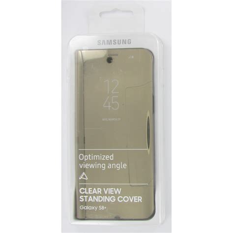 Original Samsung Galaxy S8 Plus Clear View Standing Cover Schutzhüll