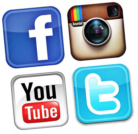 14 Facebook Twitter Instagram YouTube Icons Images Instagram Facebook