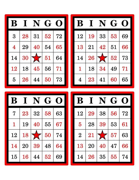I Created This Bingo Game With 1000 Different Bingo Cards 250 Pages