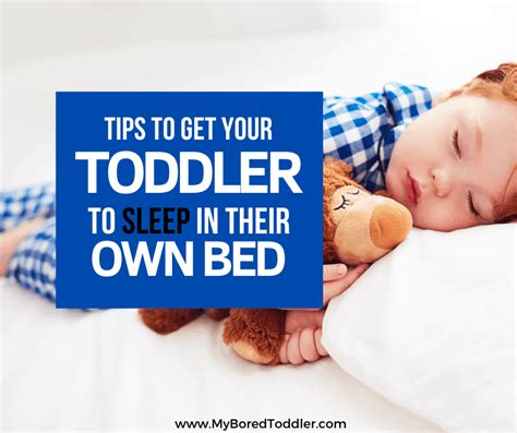 Tips To Get Your Toddler To Sleep In Their Own Bed My