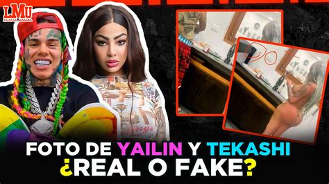 se filtra foto de yailin y tekashi ¿ real o fake youtube