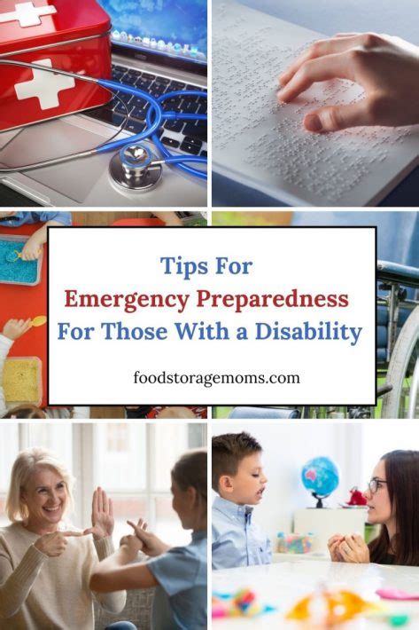 Tips For Emergency Preparedness For Those With A Disability Food