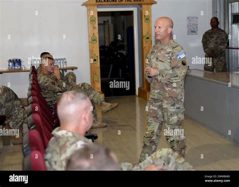 Camp Bondsteel Kosovo Us Army Col Christopher J Samulski The
