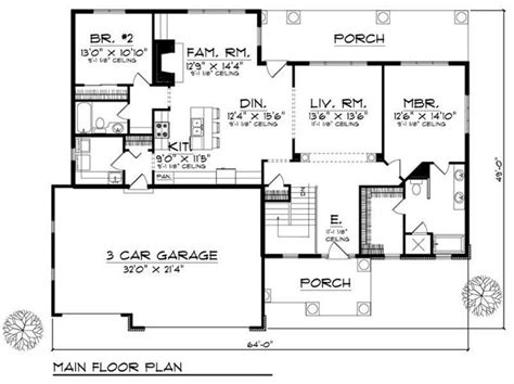 Country Home With 2 Bdrms 1750 Sq Ft House Plan 101 1442