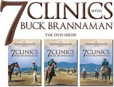 7 Clinics With Buck Brannaman Part 1 7 Dvd Uk Buck