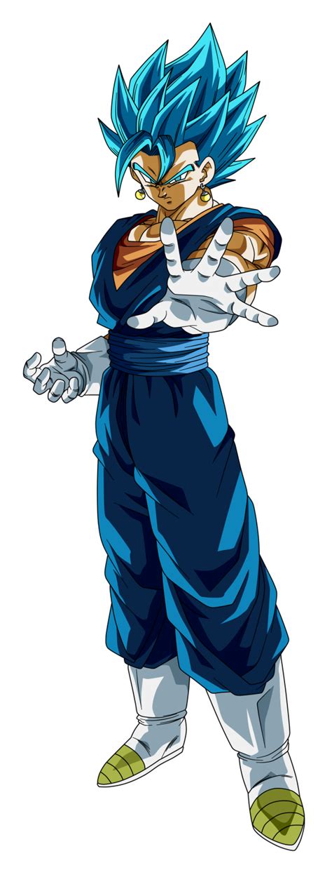 Vegito Super Saiyan Blue Png Graphic By Crismarshall On Deviantart