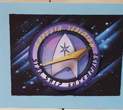 Star Trek Birthday Card Star Trek Greeting Card Enterprise Etsy