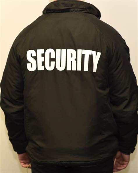 Regal Jacket Back Regal Security
