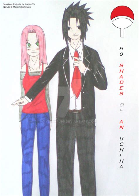 50 Shades Of An Uchiha Sasusaku Doujinshi Cover By Yinharu95 On